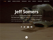 Tablet Screenshot of jeffreysomers.com